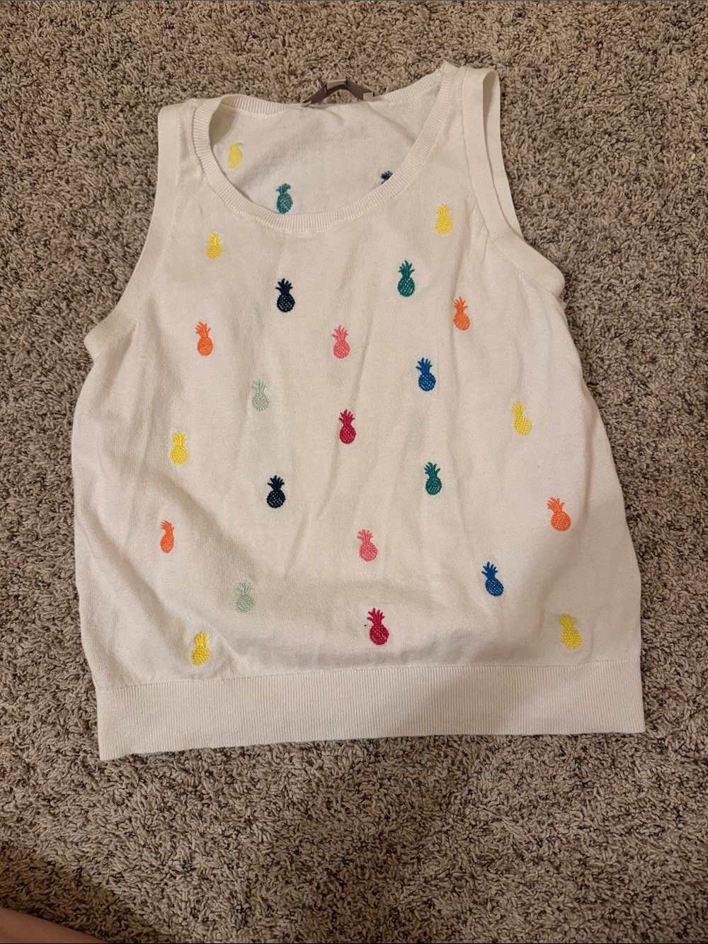 Loft rainbow pineapple tank
